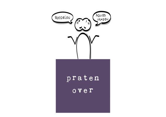 Praten over